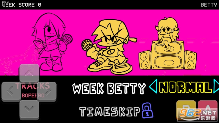 fnf vs betty��ɫ������֮ҹbettyģ���ͼ2