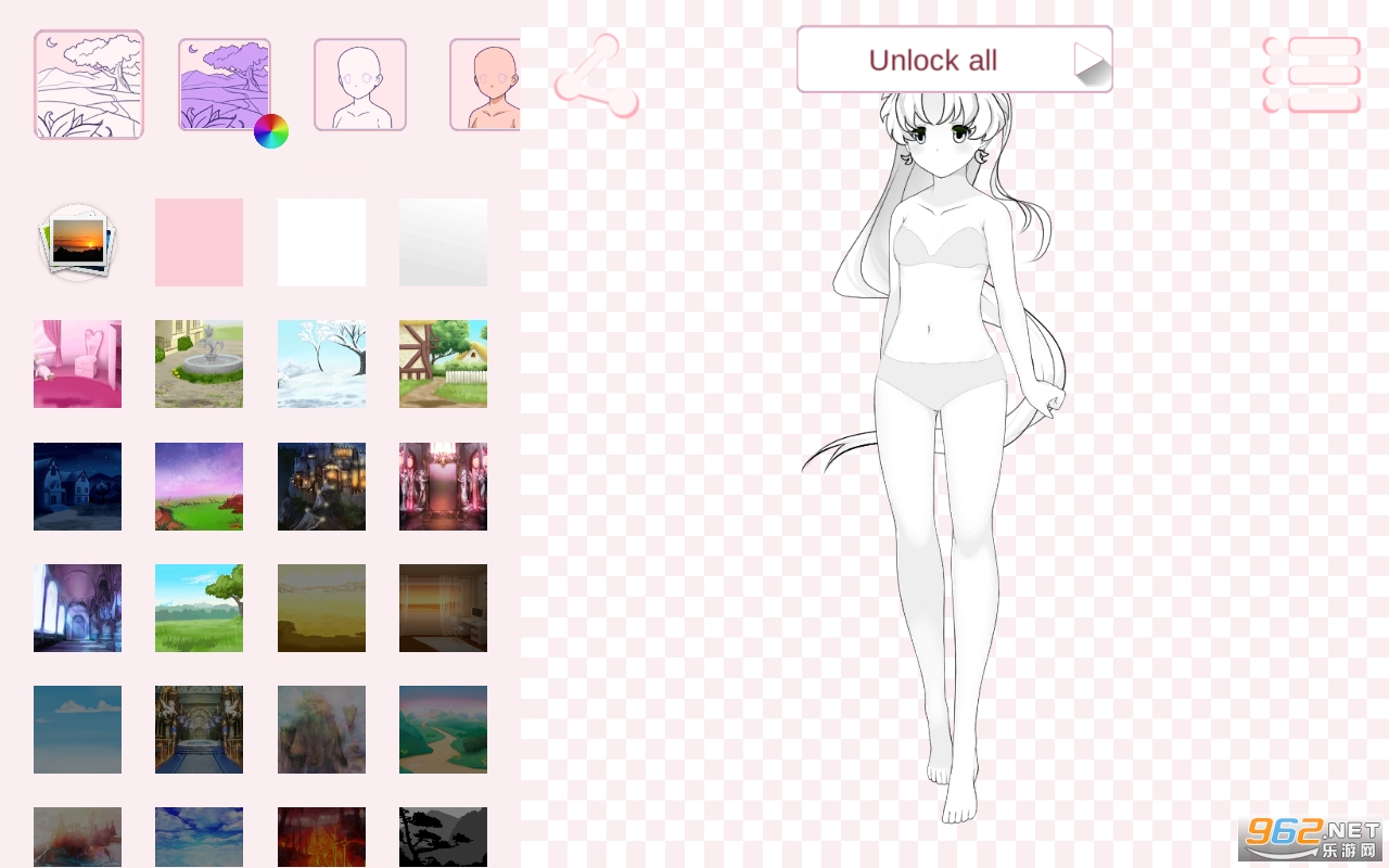 头像制作人动漫女孩截图4