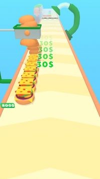 �������3D(burger rush 3d)��Ϸv1.0 ��׿���ͼ2