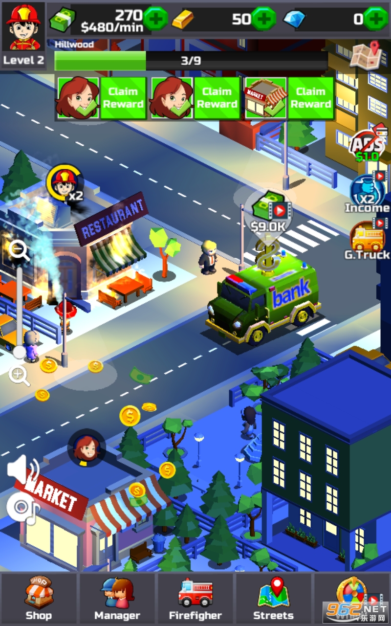 Fire Rescue Idle Tycoon最新版截图1