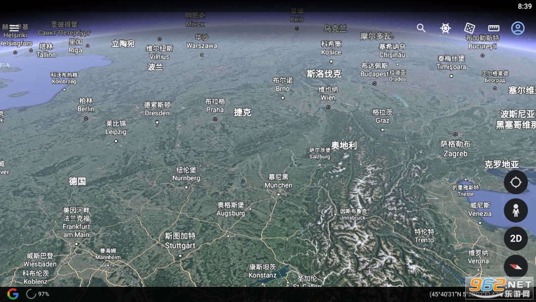 �ȸ����(googleearth)v9.162.0.2�ٷ����ͼ1