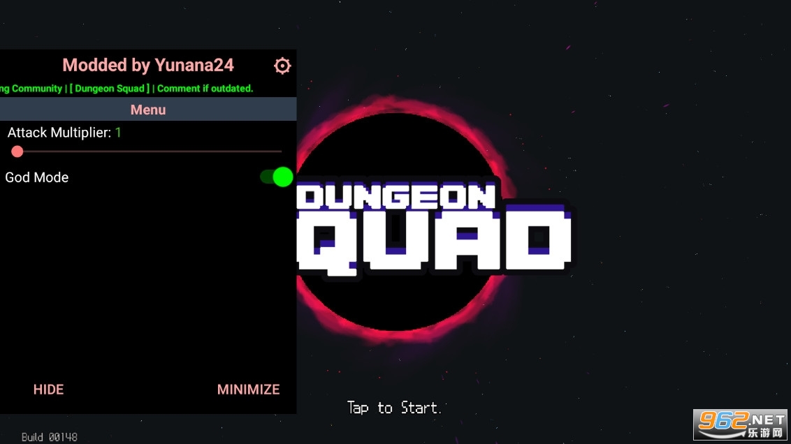 Dungeon Squad���ò˵�