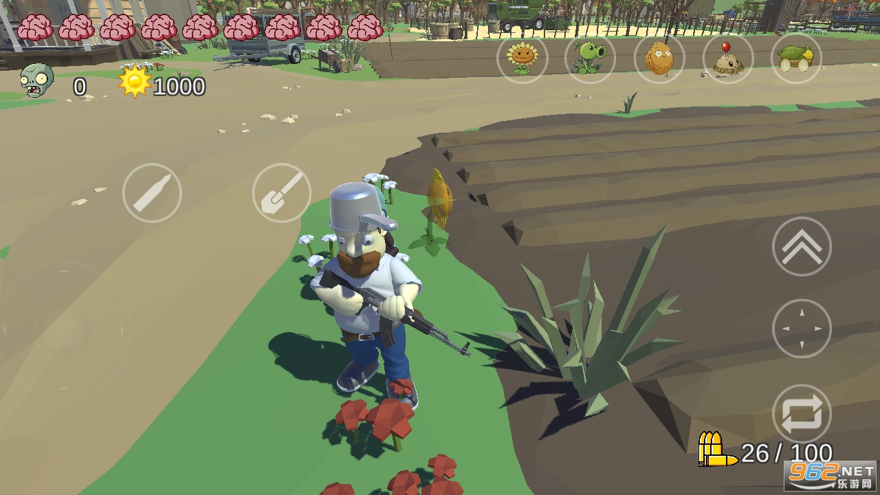 PVZ_TPS�ƽ��v1.0 ֲ���ս��ʬ֮������ǹ��ͼ2