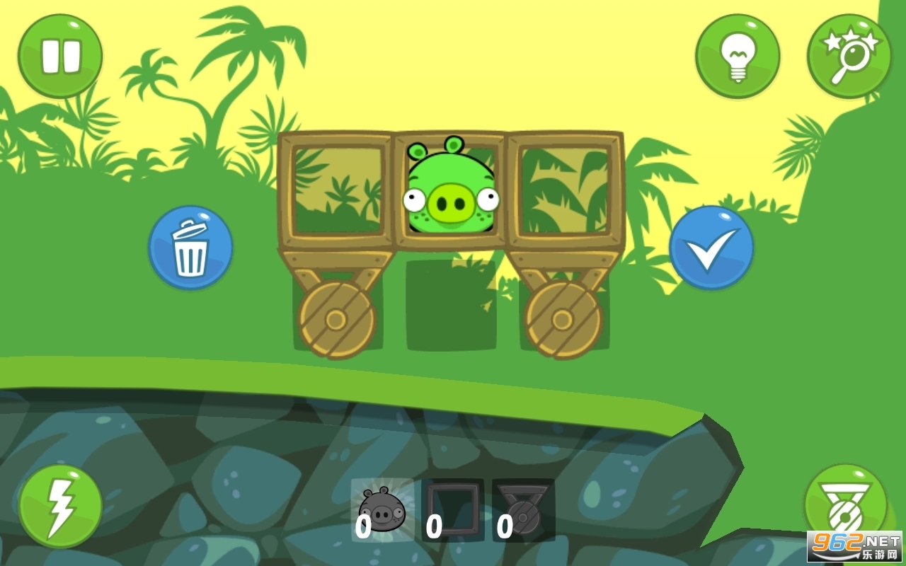 捣蛋猪HD(Bad Piggies)无限道具版截图1