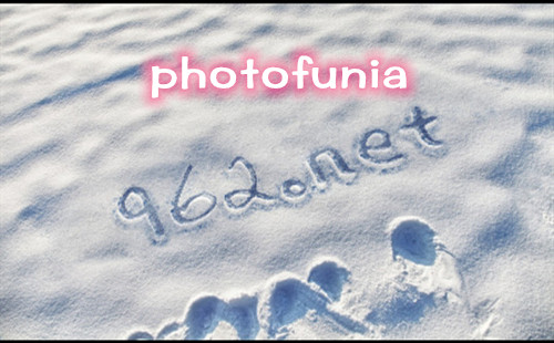 photofunia����_photofunia������_ѩ��д��������