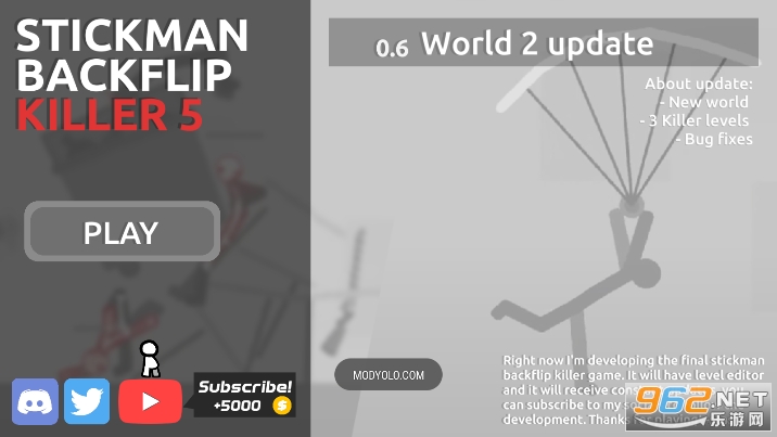 ����˺�շ�5�ƽ����޽��(StickmanBackflipKiller5)v0.6 ���°��ͼ3
