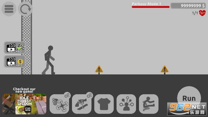 ����˺�շ�4�ƽ�����°汾���޽��(Stickman Backflip Killer 4)��ͼ1