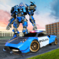 ���������˱���ս�ٷ���(Police Car Robot��Transform War)