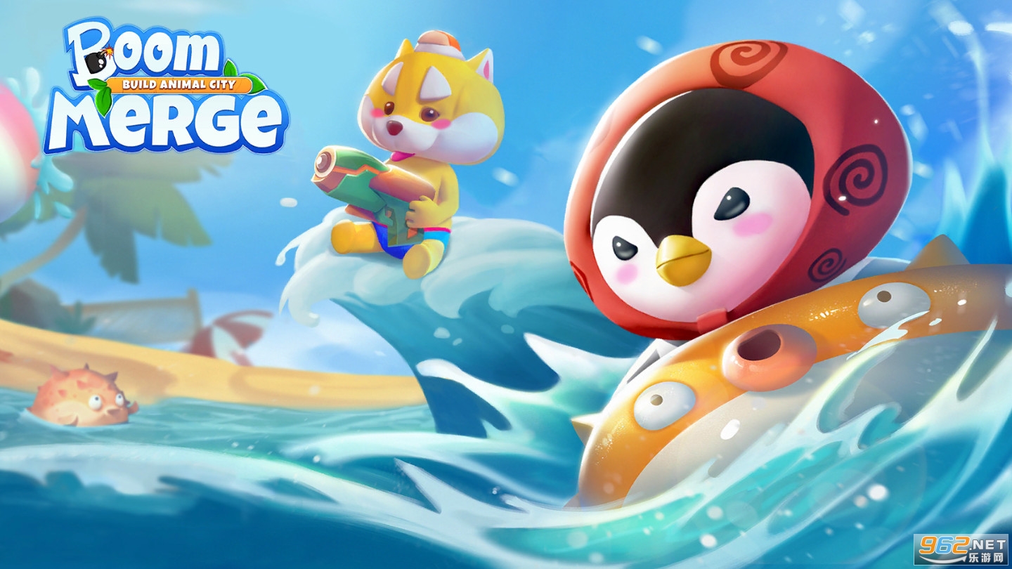 �����ںϴ��춯���(Boom Merge : Build Animal City)