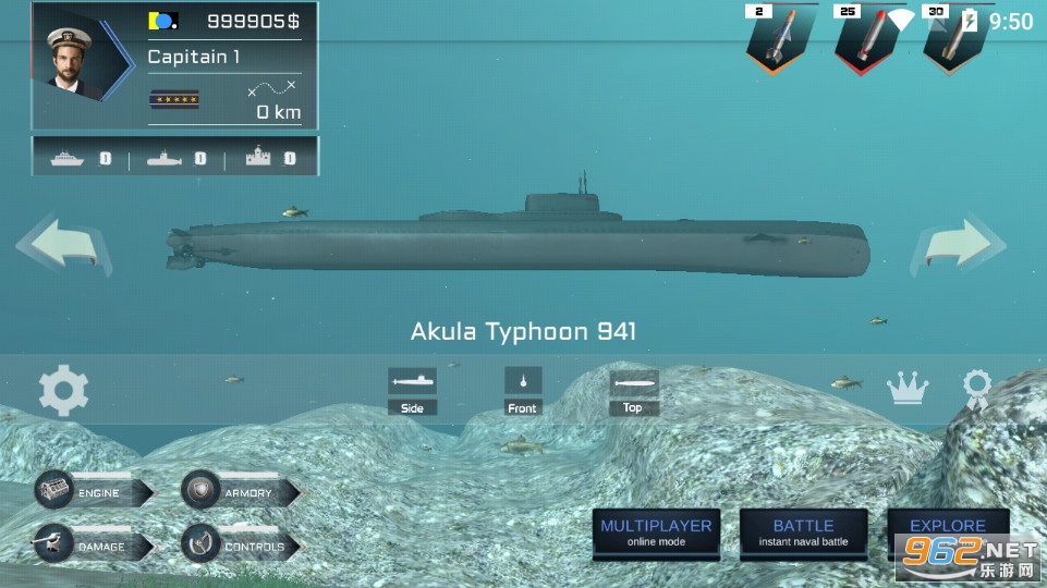 SubmarineSimulatorǱˮͧģ�����ƽ��