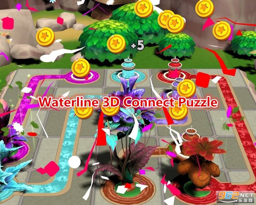Waterline 3D Connect Puzzle游戏 Waterline 3D Connect Puzzle游戏