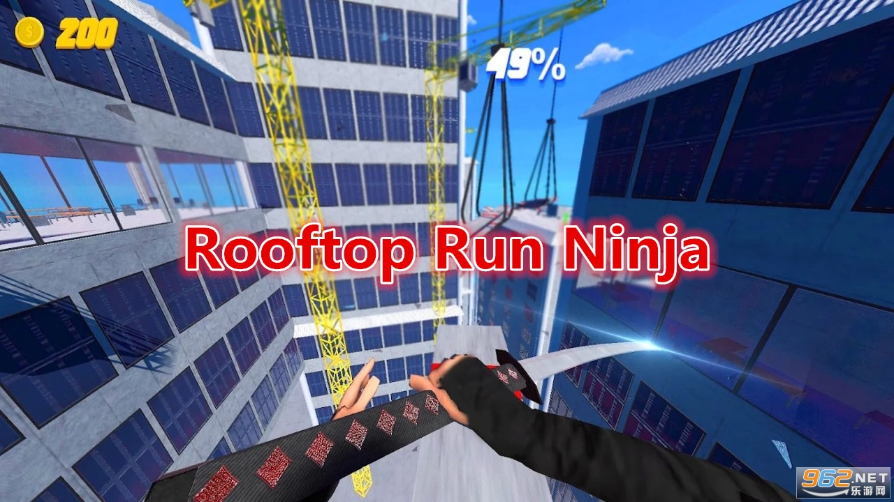 Rooftop Run Ninja��Ϸ