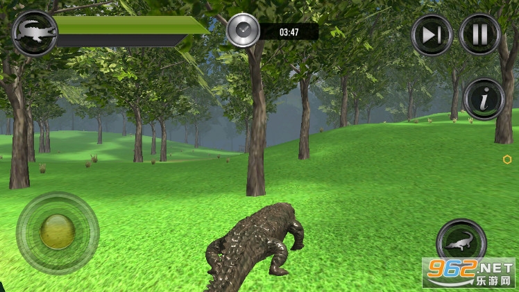 Angry Crocodile Wild Attack 3D��ŭ������Ұ��������Ϸ