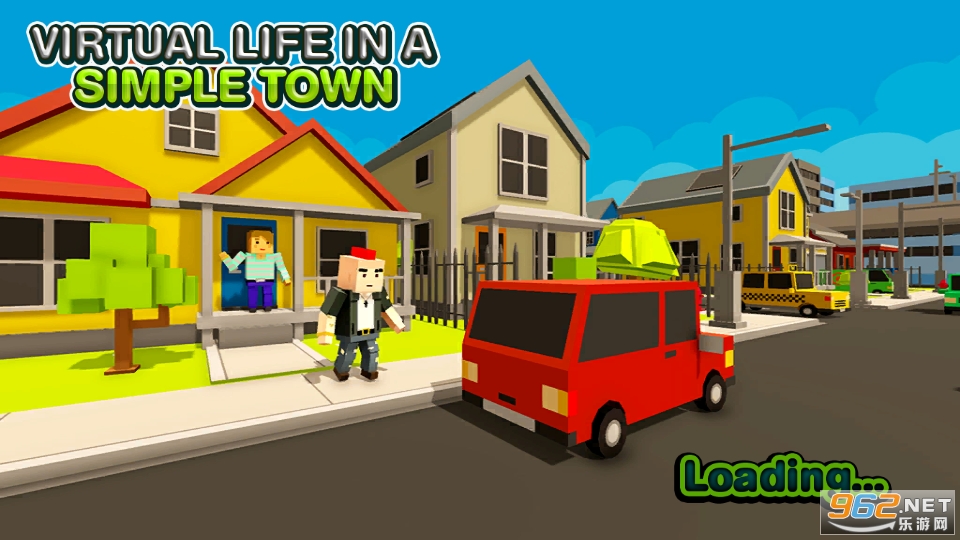 Virtual Life In A Simple Blocky Town������żģ������ͼ5