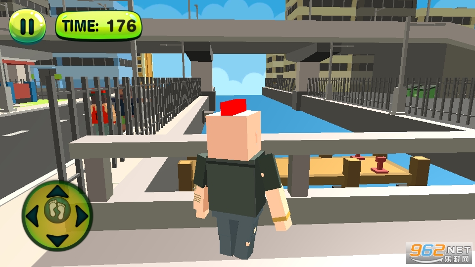 Virtual Life In A Simple Blocky Town������żģ������ͼ0