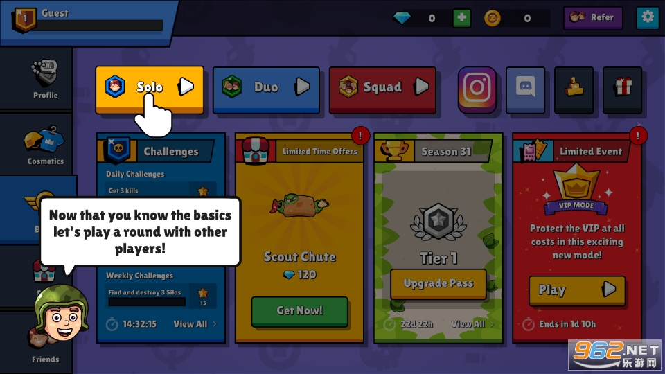 Zombs Royaleƽ�����ɱ����v3.9.5 �ٷ����ͼ0
