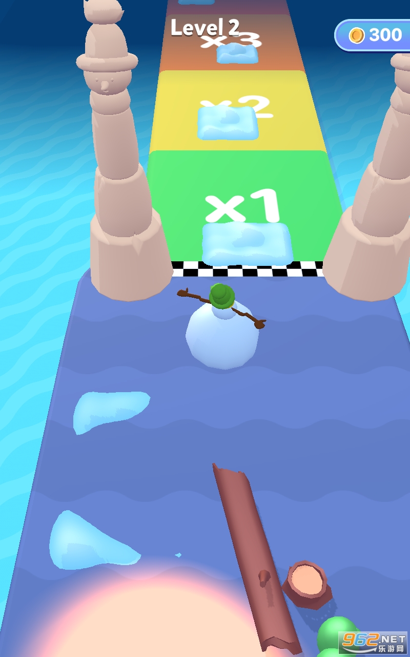 Snowman Rush游戏截图3