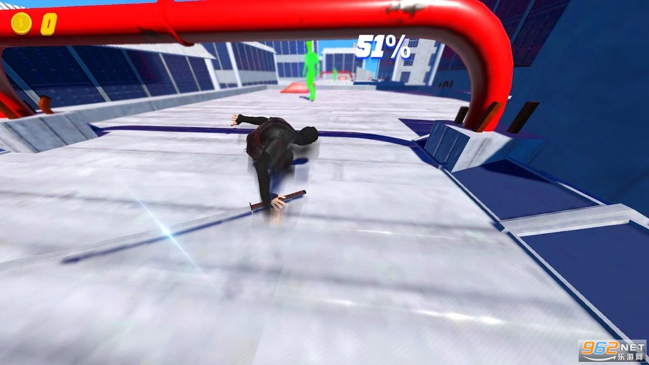 Rooftop Run Ninja��Ϸ��ͼ0