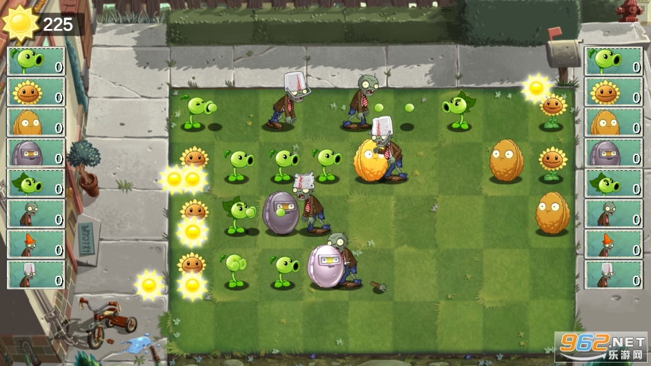 Plant Vs Zombie Garden Battleֲ���ս��ʬ˫�˰��ͼ0