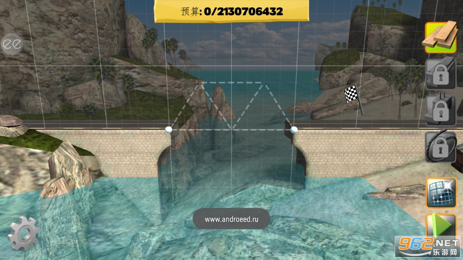 桥梁建造师无限预算无限金币版(Bridge Constructor)截图4