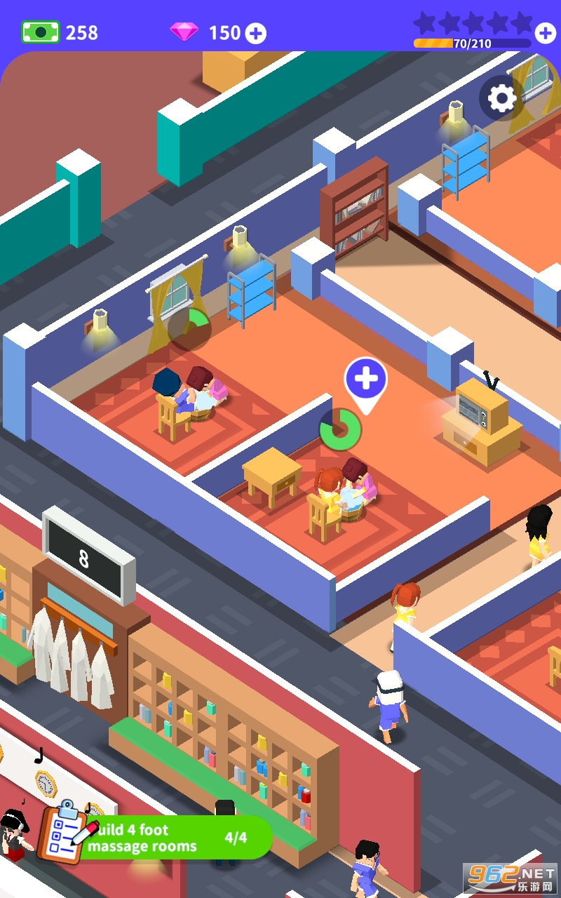 Idle SPA Tycoon��Ϸ��ͼ0