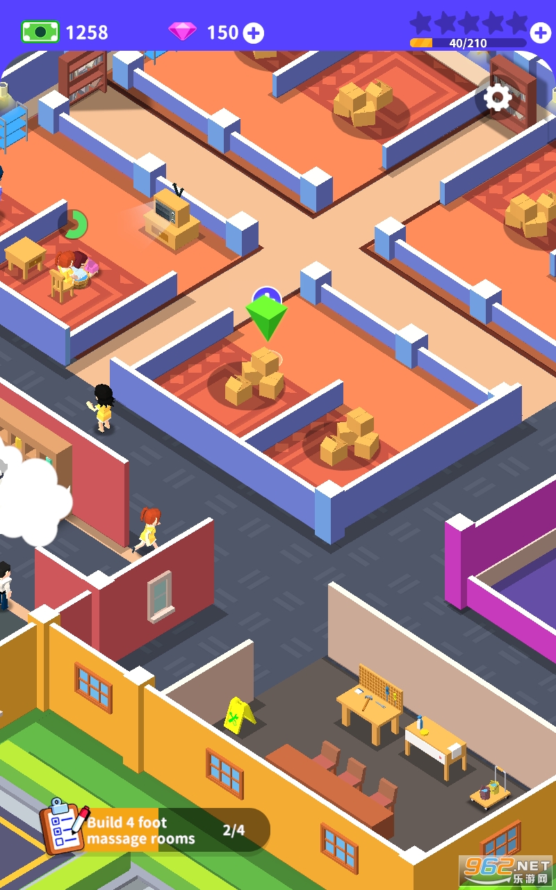 Idle SPA Tycoon��Ϸ��ͼ1