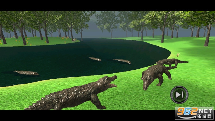 Angry Crocodile Wild Attack 3D��ŭ������Ұ��������Ϸ��ͼ2