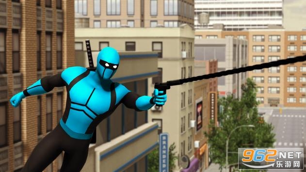 蓝色忍者Blue Ninja:Superhero Game游戏截图1
