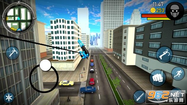 蓝色忍者Blue Ninja:Superhero Game游戏截图3