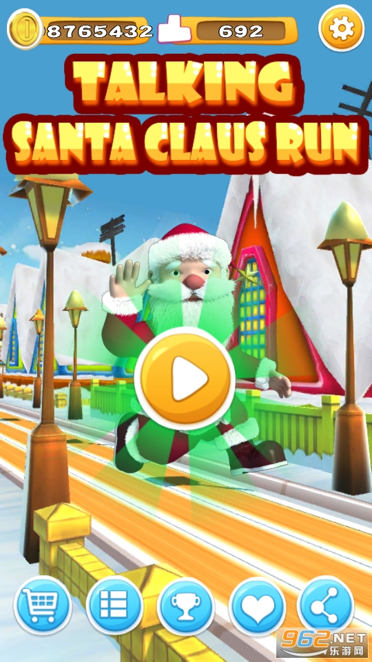 Talking Santa Claus Run��˵����ʥ�����˱������޽��