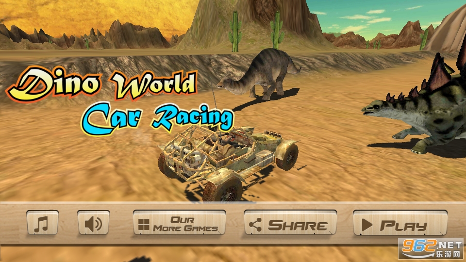 Dino World Car Racing��ŵ����������Ϸ