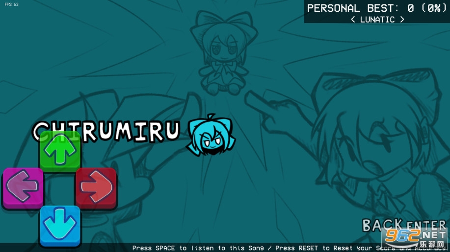 ����ҹ�ſ�cirnoģ��(Friday Night Funkin)��Ϸ��ͼ0