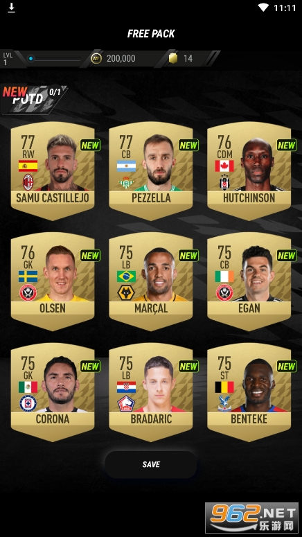 FUT22�鿨ģ����v1.1.11 �����۸�Ϊ0��ͼ1