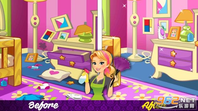 �ű����޴�ɨ��Ϸ(Barbie House Cleaning Game)v1.0.1 ��׿���ͼ1