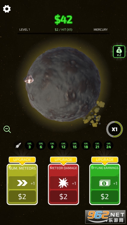 Idle Planet Destroyer��׿��v1.1 ���°��ͼ2