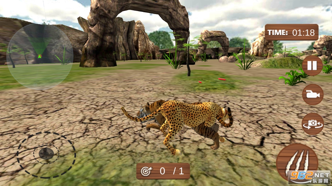 Ұ���ϻ�ð��3D��Ϸ(Wild Tiger Adventure 3D)��ͼ5