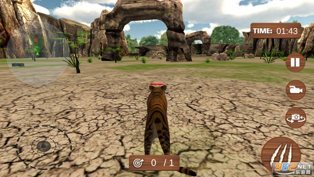 Ұ���ϻ�ð��3D��Ϸ(Wild Tiger Adventure 3D)��ͼ4