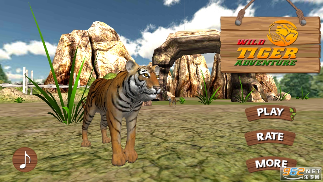 Ұ���ϻ�ð��3D��Ϸ(Wild Tiger Adventure 3D)��ͼ3