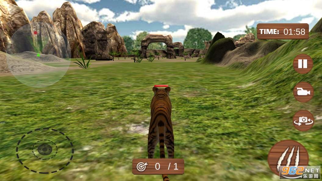 Ұ���ϻ�ð��3D��Ϸ(Wild Tiger Adventure 3D)��ͼ6