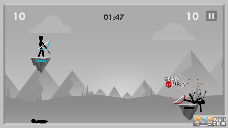 ����˹����ִ���ս������ʯ��(Stickman Archer Fight)��ͼ1