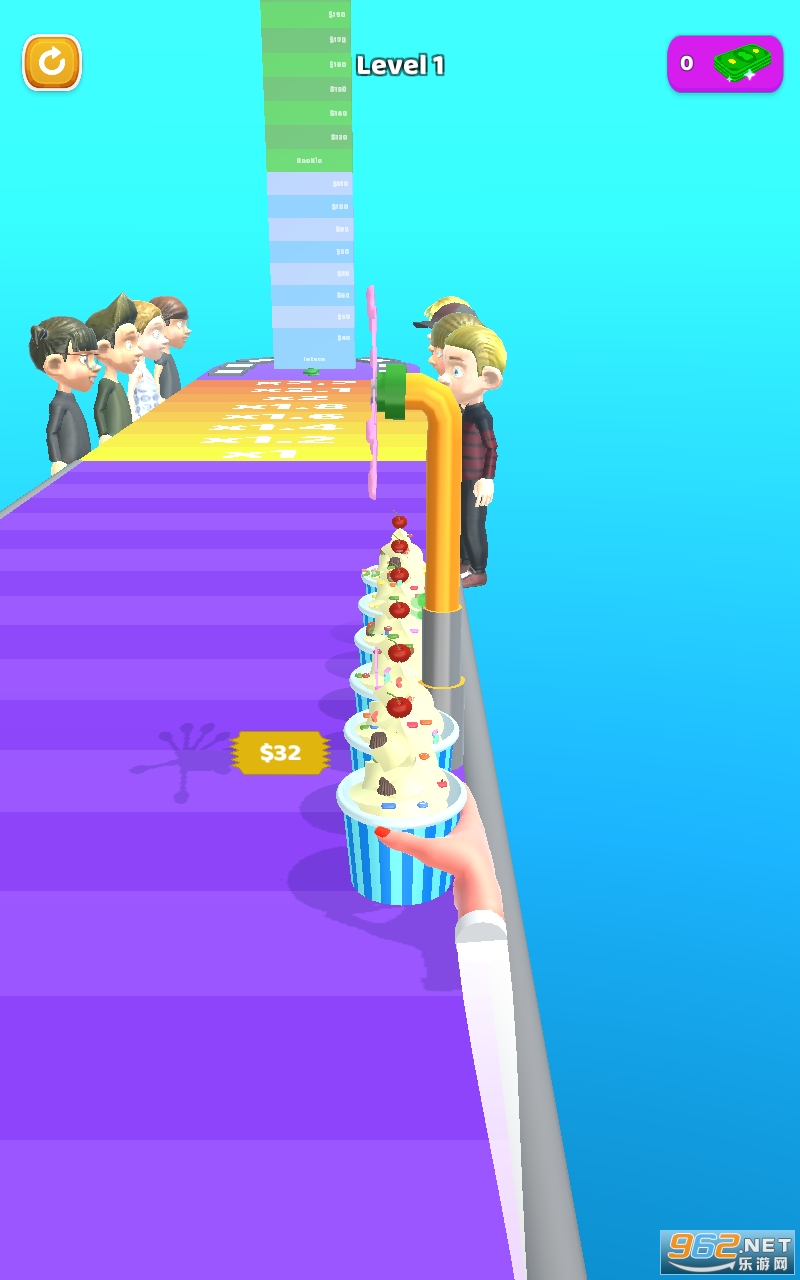 Ice Cream Stack 3D��Ϸ��ͼ0