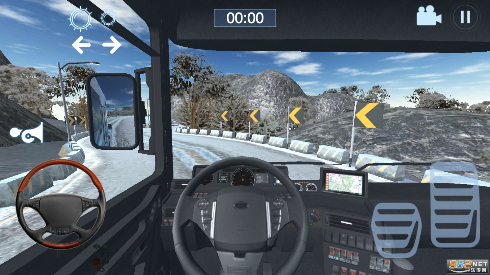 ѩ��ŷ�޿�����ʻģ��Truck Simulator Snow Mountain��ͼ1