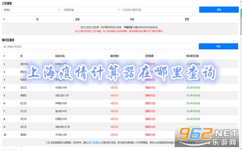 上海疫情计算器在哪里查询 上海疫情计算器查询入口 上海疫情计算器在哪里查询 上海疫情计算器查询入口