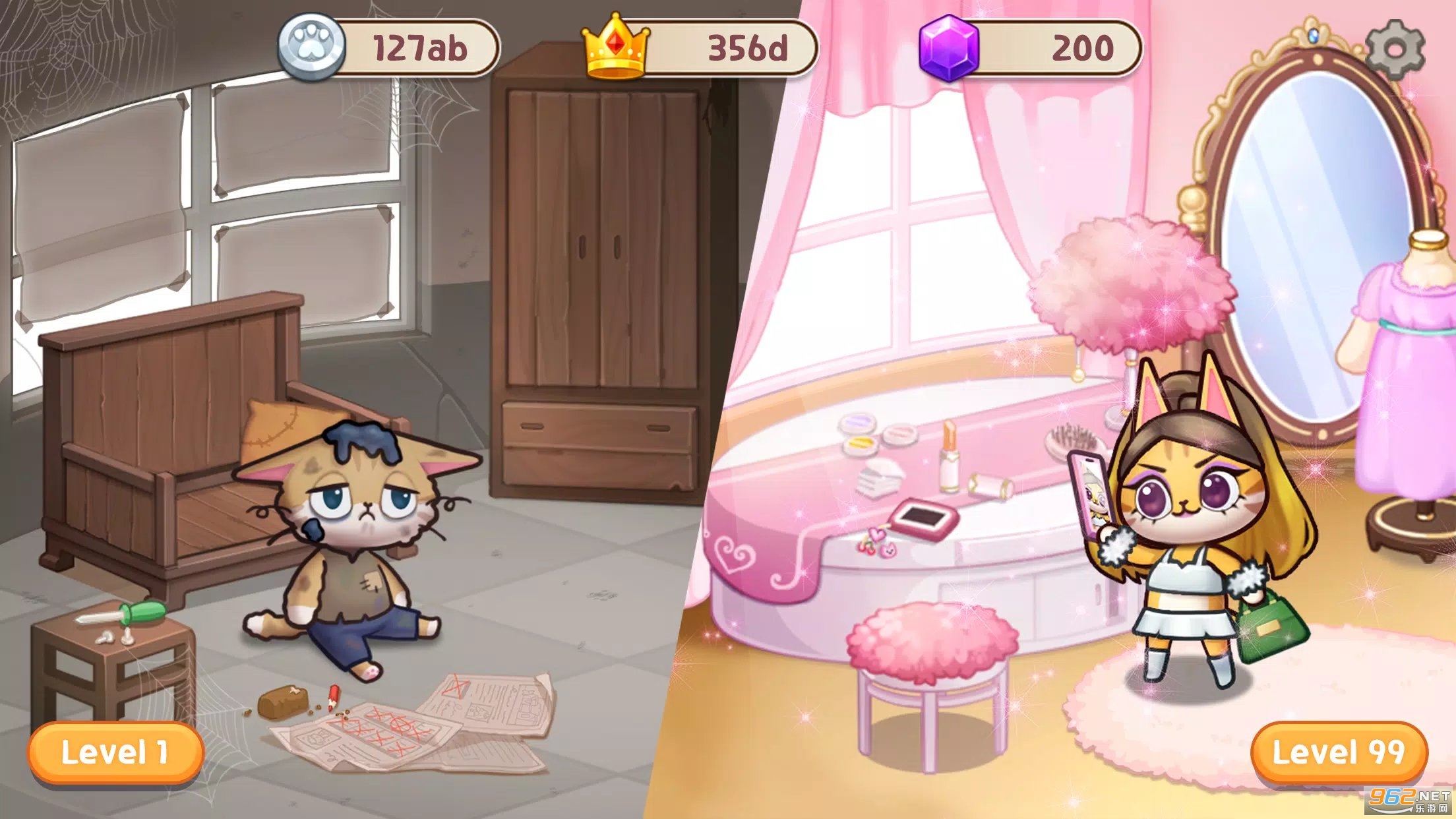 ��èɳ�����Idle cat salon tycoon��Ϸ���°�v1.1.4 ��׿���ͼ1
