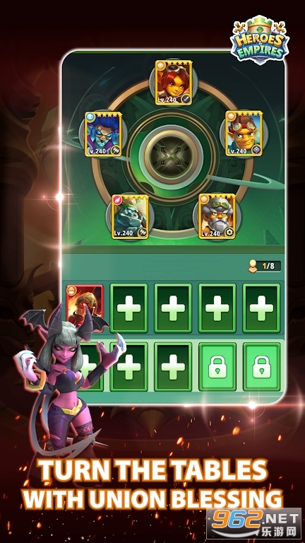 Ӣ����۹�(Heroes  Empires: Idle RPG)v1.0.0���°��ͼ1