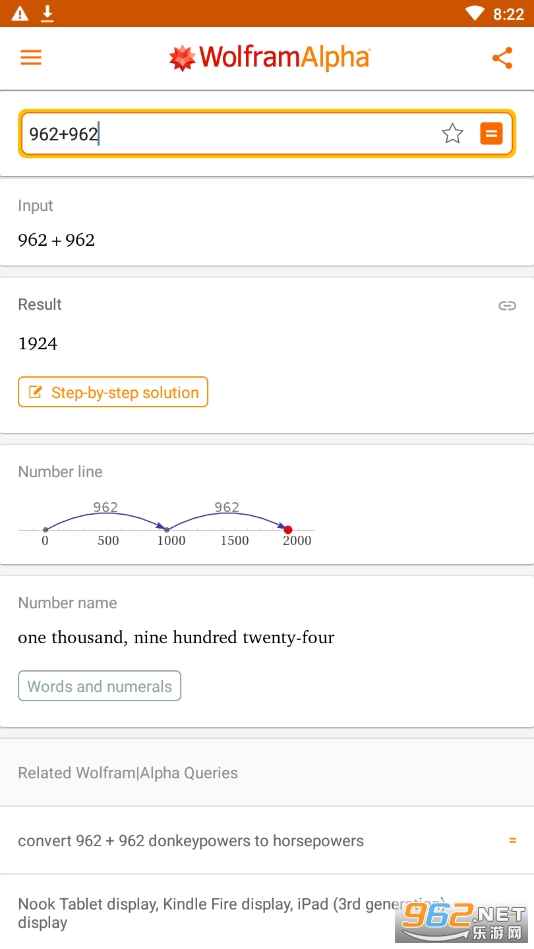 Wolfram Alpha��׿��v1.4.19.2022041167 �⸶�ѽ�ͼ1