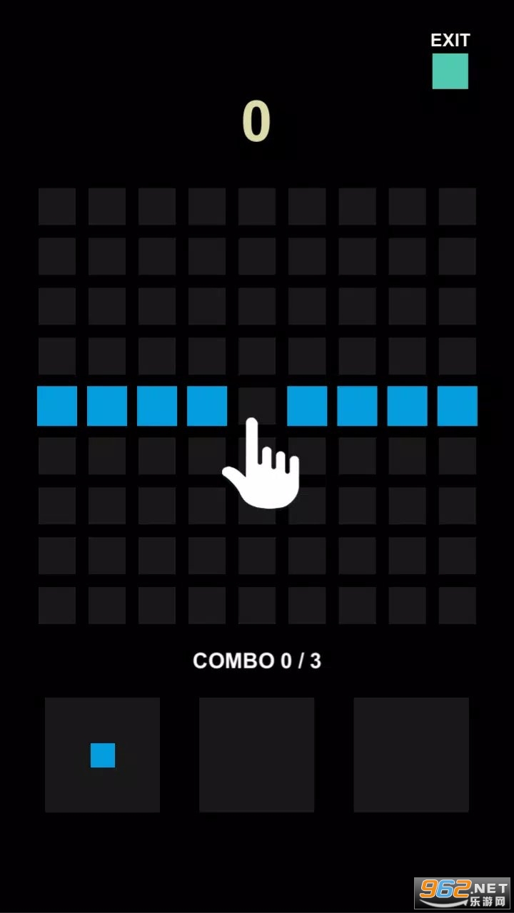Block Puzzle Mono��Ϸ��ͼ1