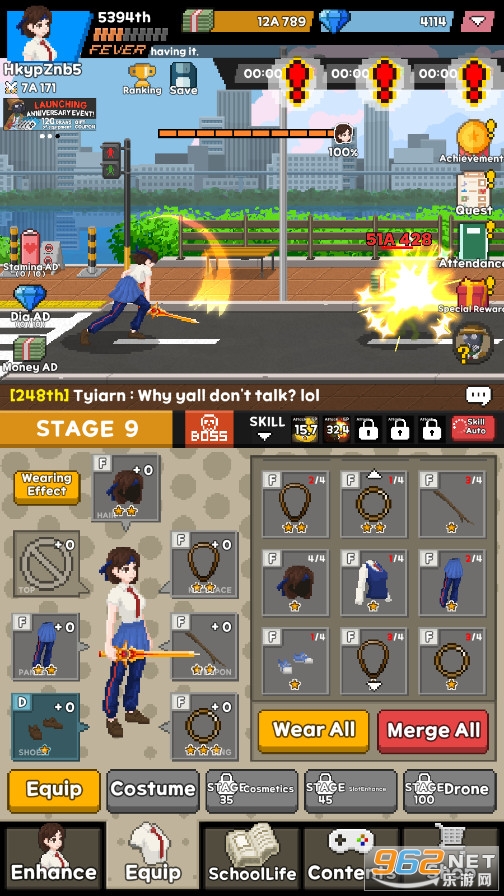 ����HSŮ��(Raising H.S. Girls : Idle RPG)��ͼ0