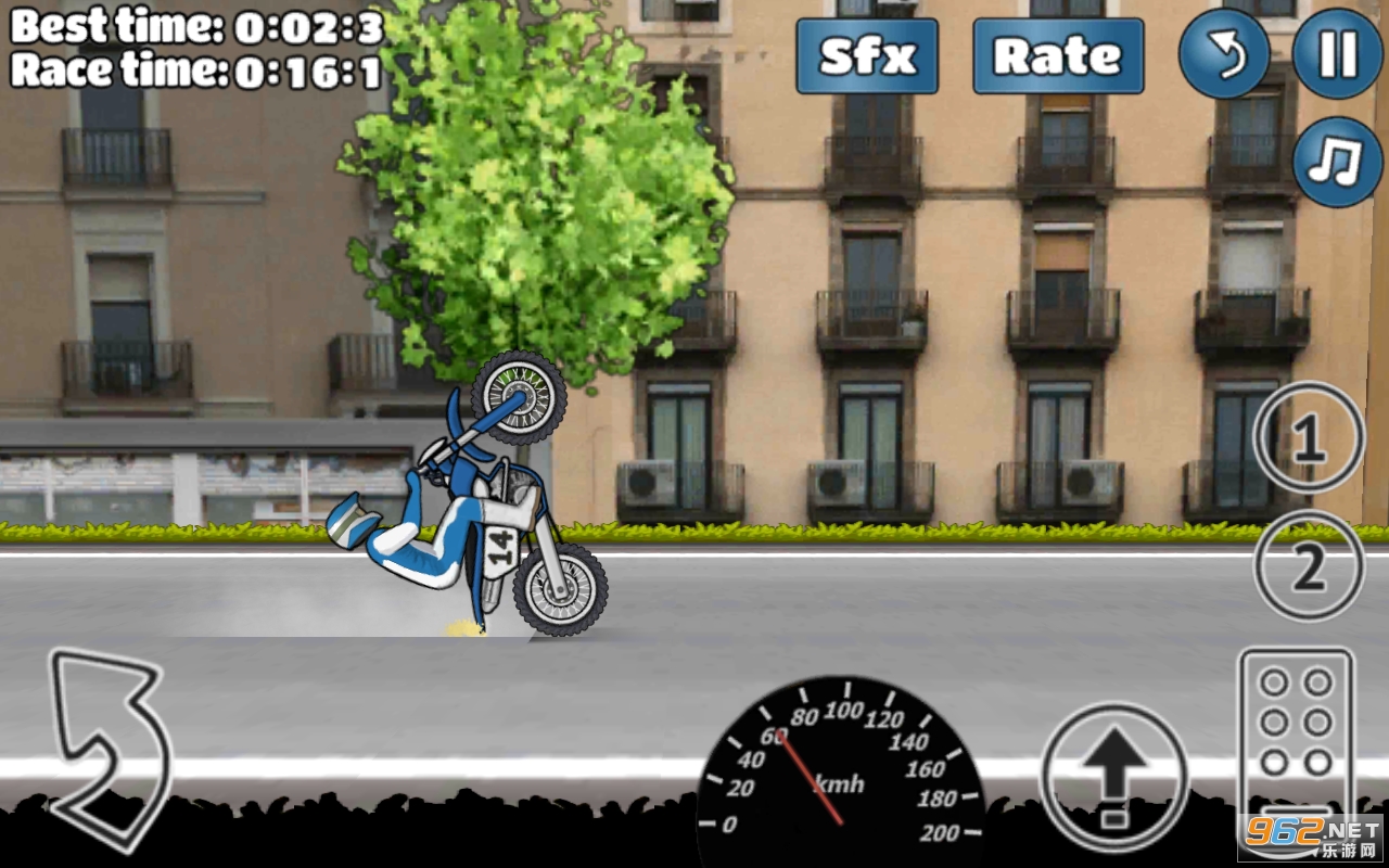 ������ͷWheelie Challenge��Ϸ�ƽ���ͼ1