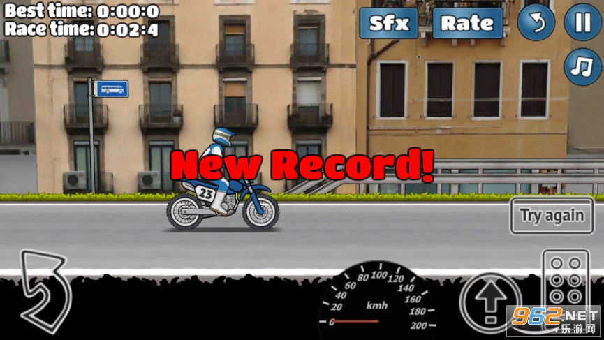 ����Ħ�г���ͷ��Ϸ(Wheelie Challenge)��ͼ4